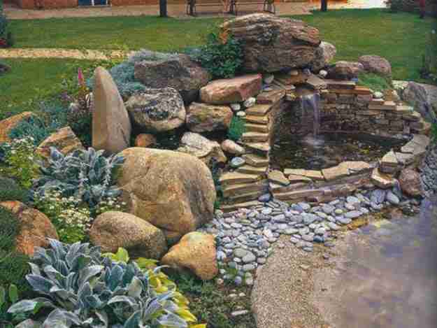 Каменные композиции для сада
